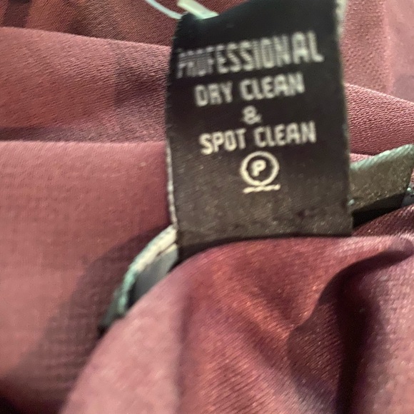 J Kara Dress women burgundy knee sequence NWT size#16 - Picture 12 of 13